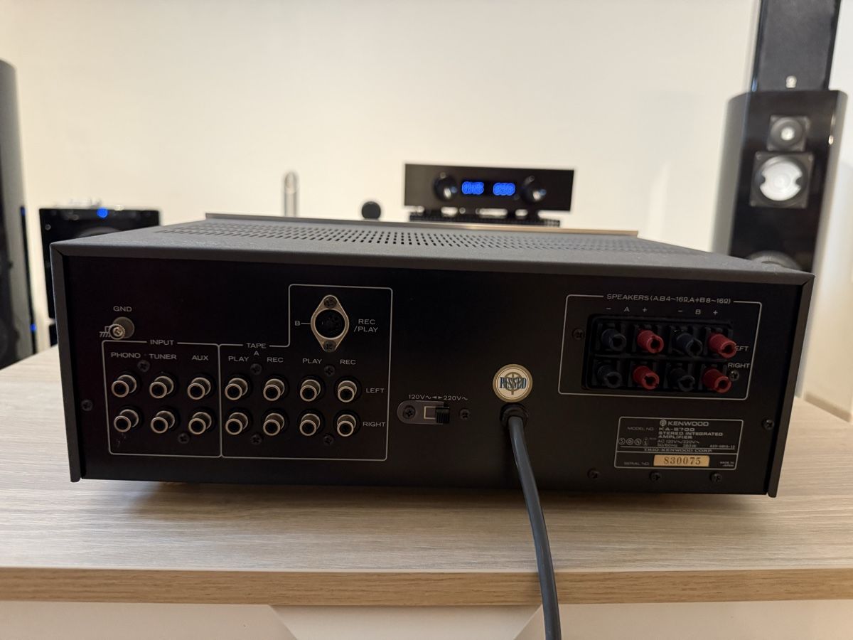 Kenwood Amplificatori: Kenwood KA-5700 Stereo Integrated Amplifier Silver – Usato da Veyrier venduto da mus_d768 3