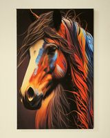 Leinwandbild , Horse abstraction