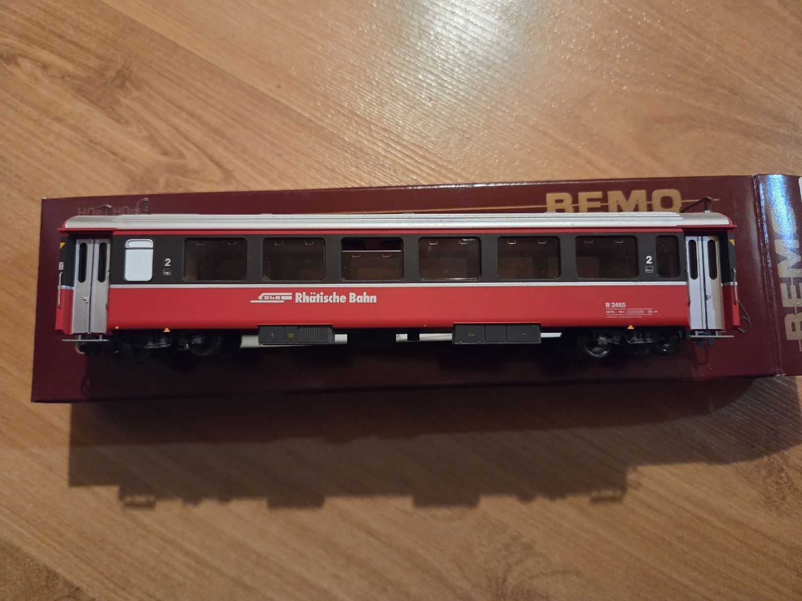 Bemo Modelleisenbahnen: Bemo 3282 105 RhB B 2465 2. Klasse – Gebraucht aus Illhart von Markus203 1