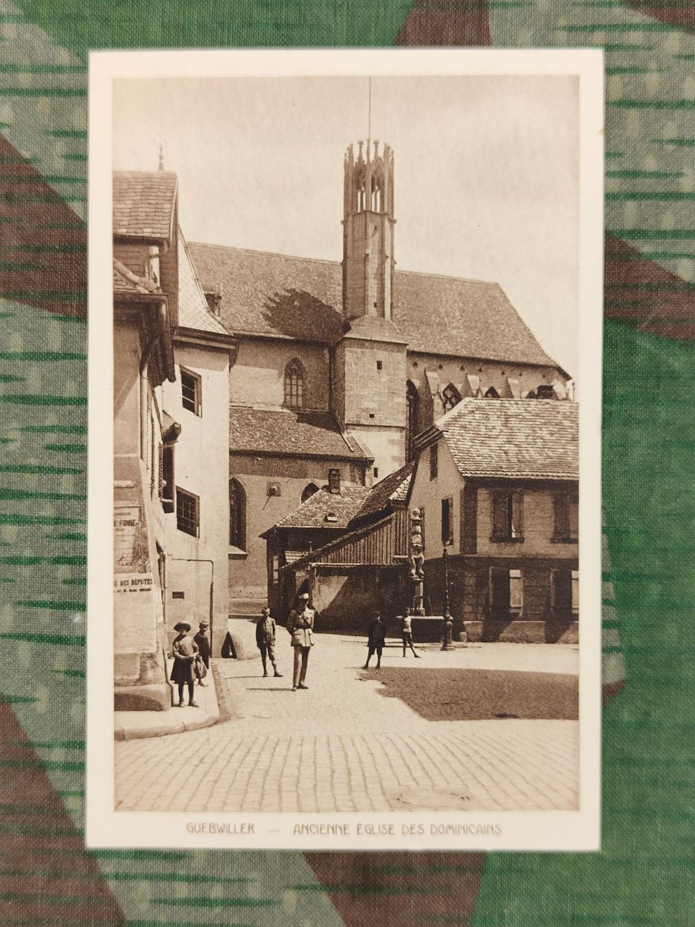 Cartoline postali: Alte Ansichtskarte Guebwiller, Dominikanerkirche – Usato da Bauma venduto da SwissMilitaria