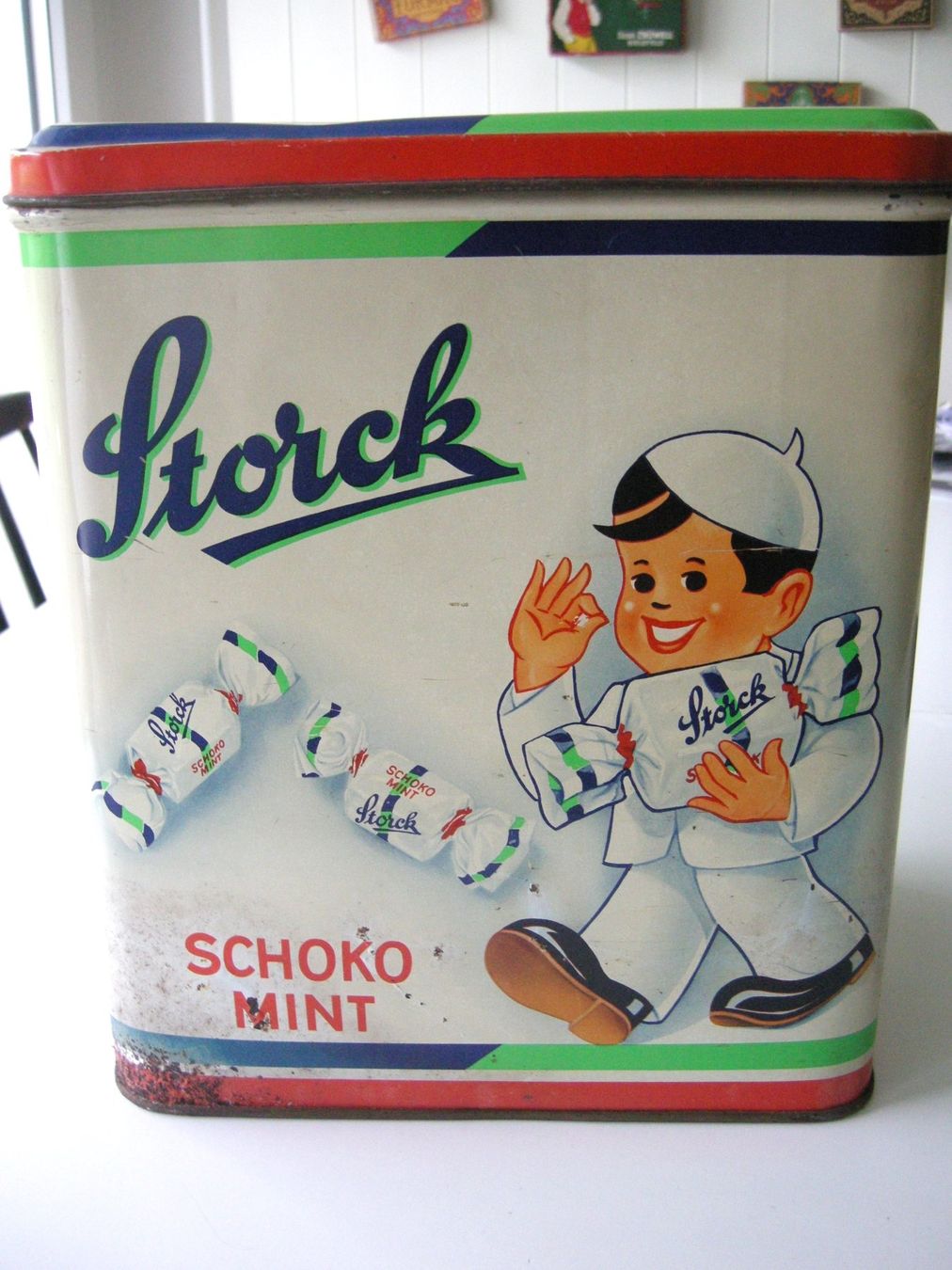 Pots: antike Blechdose Storck Schoko Mint – D'occasion à Luzern par chf_zvb8 3