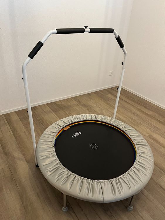 Trampolin Trimilin med 102cm mit Haltegriff 1