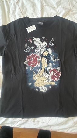NEU QUEEN Kerosin Damen T-Shirt Gr.L