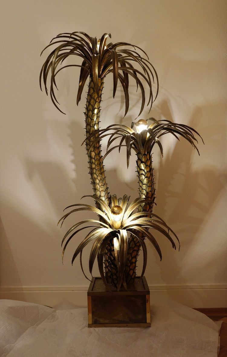 Lampade: MAISON JANSEN - Lampe Palmier - Palm tree lamp – Usato da genève venduto da jonto 4