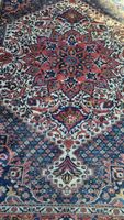 Tapis persan ancien fait main – 330 × 250 cm – très beau déc
