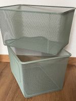 2 Drahtnetzkörbe, grün, von Ikea, TROFAST