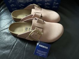 Birkenstock Boston Big Buckle 38 Soft Pink NEU