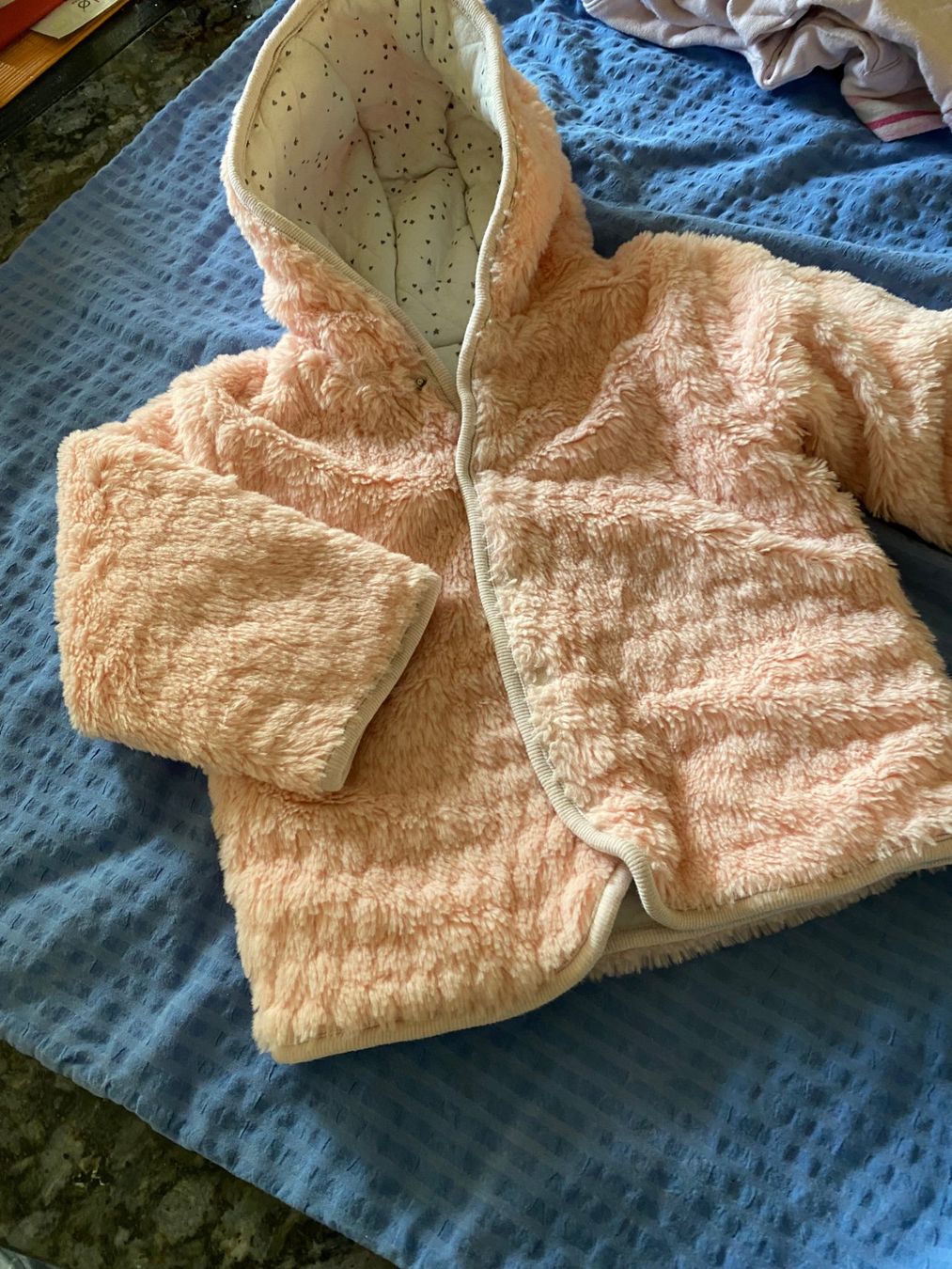 Giacche & Cappotti: wattierte WINTERJACKE  Grösse 74  beidseitig tragbar – Usato da Allenwinden venduto da Obalu 2