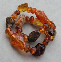 ♥ MIDI ARMBAND / Baltischer Bernstein ♥