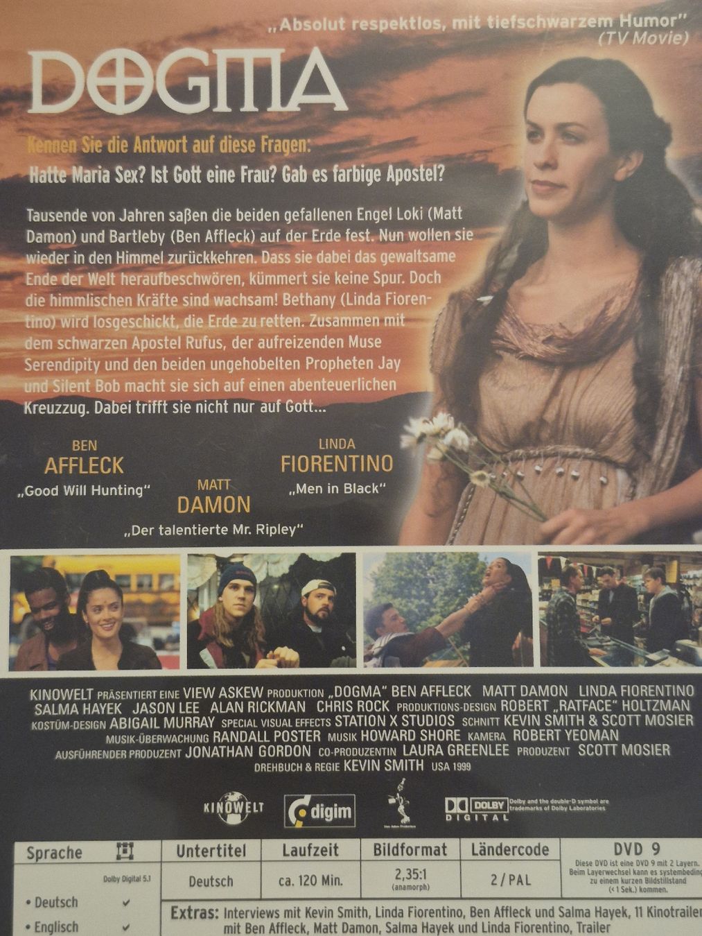 Alle DVDs: Dogma DVD  – Gebraucht aus Oberembrach von Kady638 1