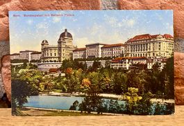 Bundespalast mit Bellevue Palace - Bern