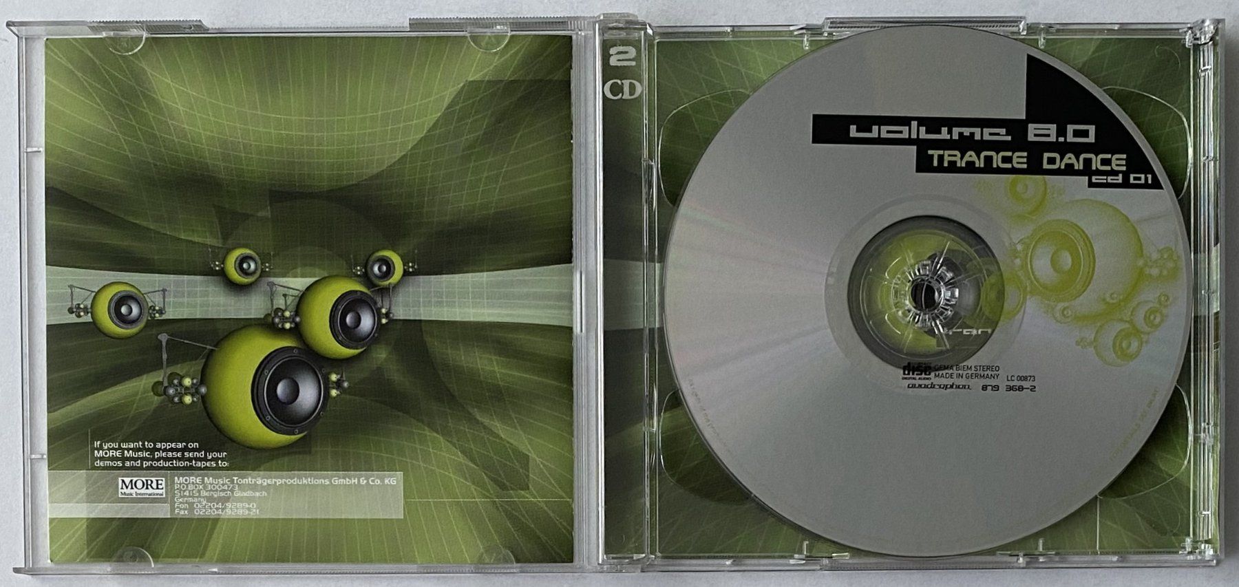 CD: Trance Dance Vol. 8.0 – Usato da Flums venduto da Asquillo 2