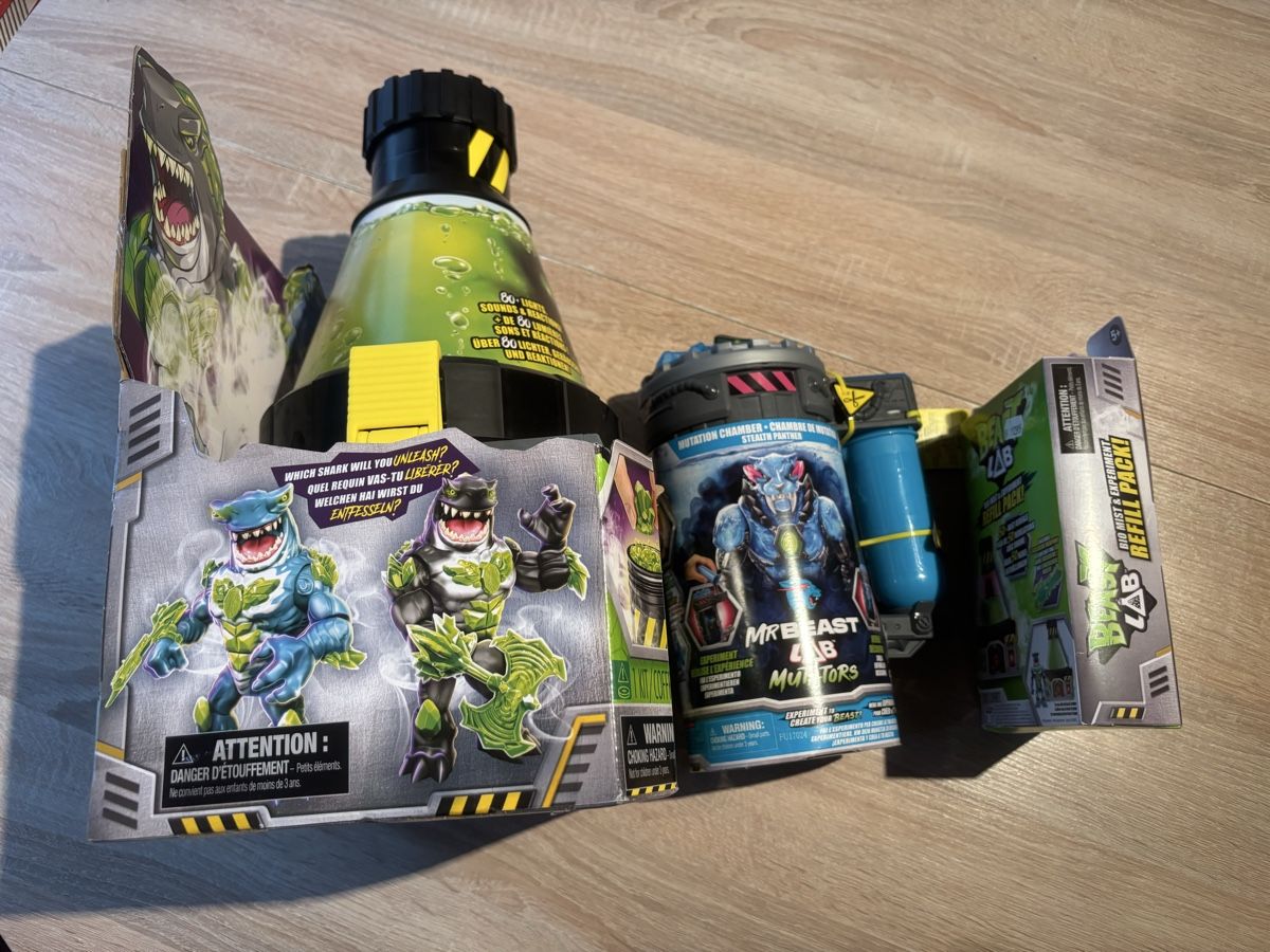 Statuette: MrBeast Beast Lab Spielzeug Set,Shark Beast Creator! – Nuovo e nell'imballaggio originale da Trübbach venduto da Mansur93 9