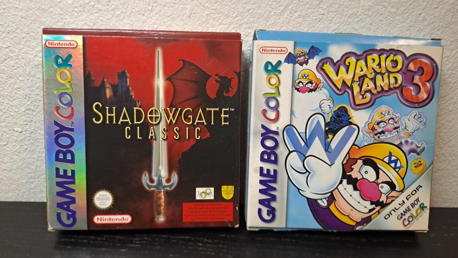 Wario Land 3 Game Boy Color Shadowgate Classic Ab 1.- (Gebraucht) in ...