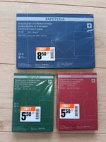 3 paquets cartes doubles et enveloppes Papeteria C5 et C6