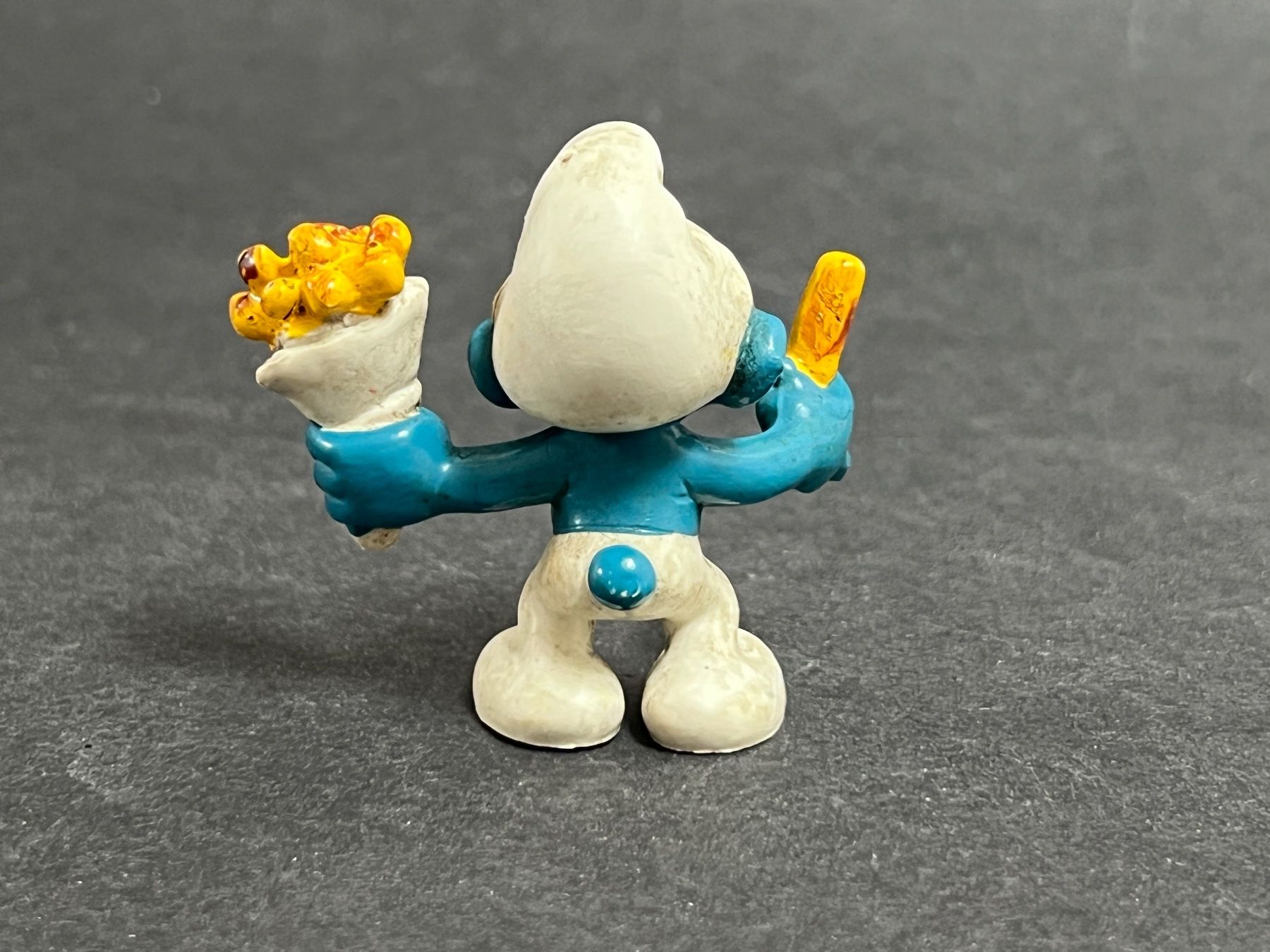 Schleich Statuette: Schleich 20131 Pommes Frites Schlumpf – Usato da Ennetbaden venduto da mapa05 4