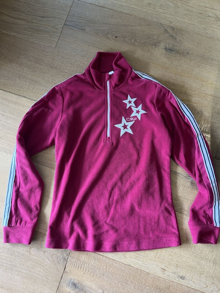 CMP Maglioni & Felpe: Pinker CMP Fleece Pullover mit Sternen, Grösse 152, Top! – Usato da Altdorf UR venduto da Jenny13