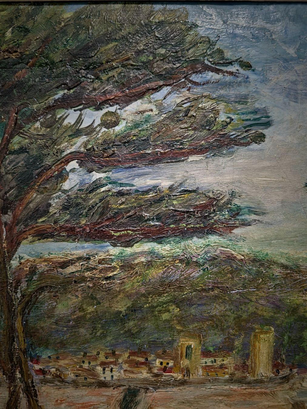 Gemälde: Vintage postimpressionistisches Antibes-Ölbild, signiert – Gebraucht aus Erlinsbach von ZeitlosArt 7