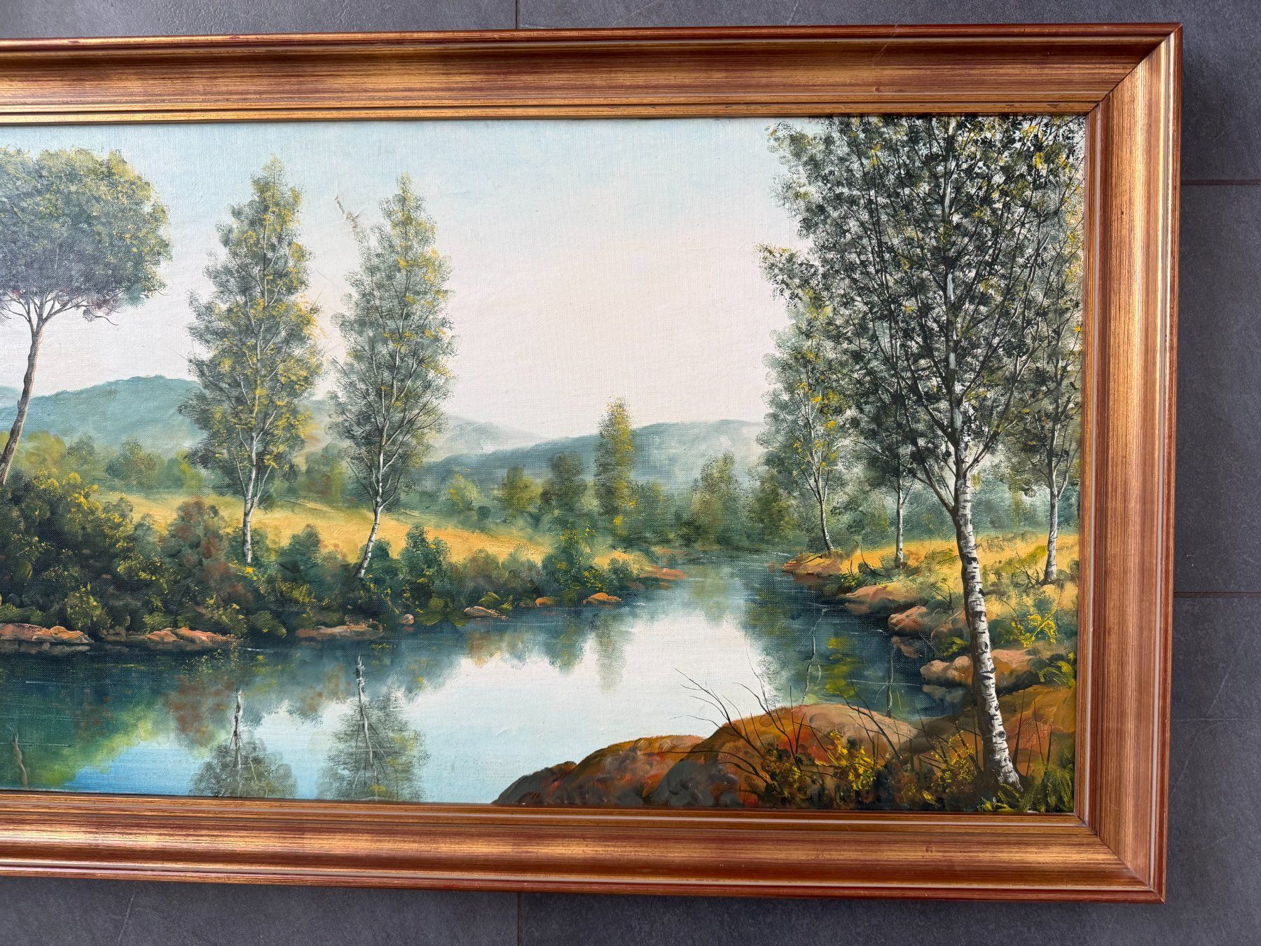 Gemälde: Gemälde Landschaft signiert J. Busquets – Gebraucht aus Subingen von ArtBead 4