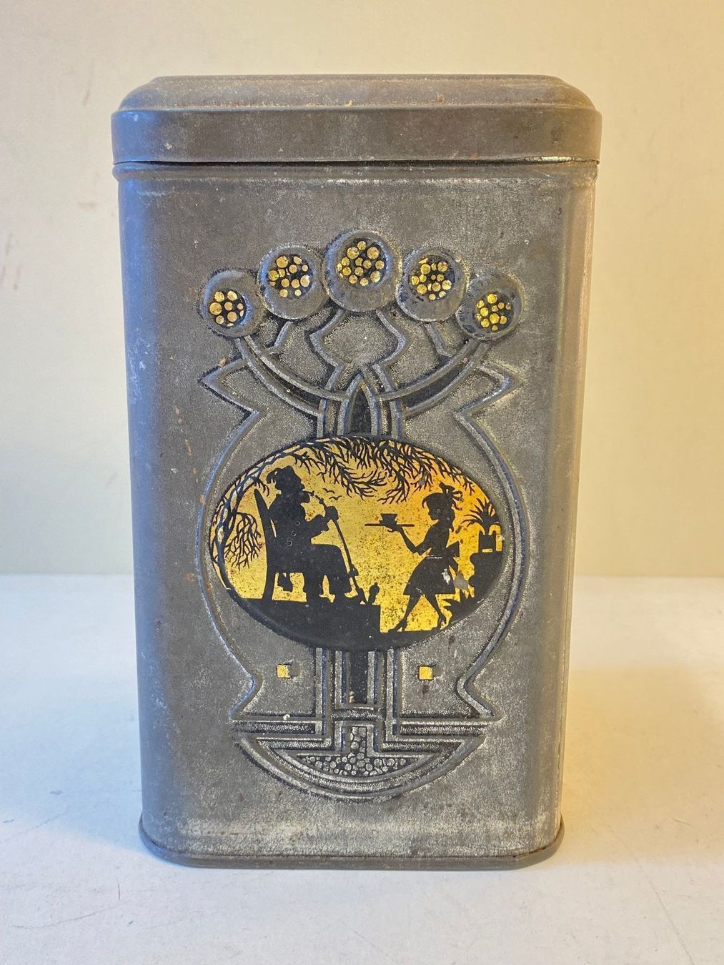 Barattoli: Antike Seltene Blechdose – Usato da Schaffhausen venduto da vintageville 6