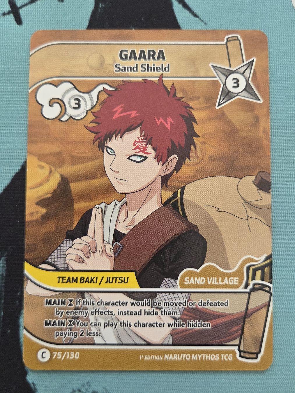 Sammelbilder & Trading cards: Naruto Mythos TCG - Gaara FA EN – Neu (gemäss Beschreibung) aus Safnern von wil_z6qf