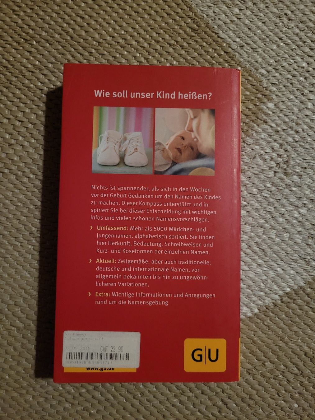 Bücher: Vornamenbuch - Bestseller – Gebraucht aus Perlen von Safari_23 1