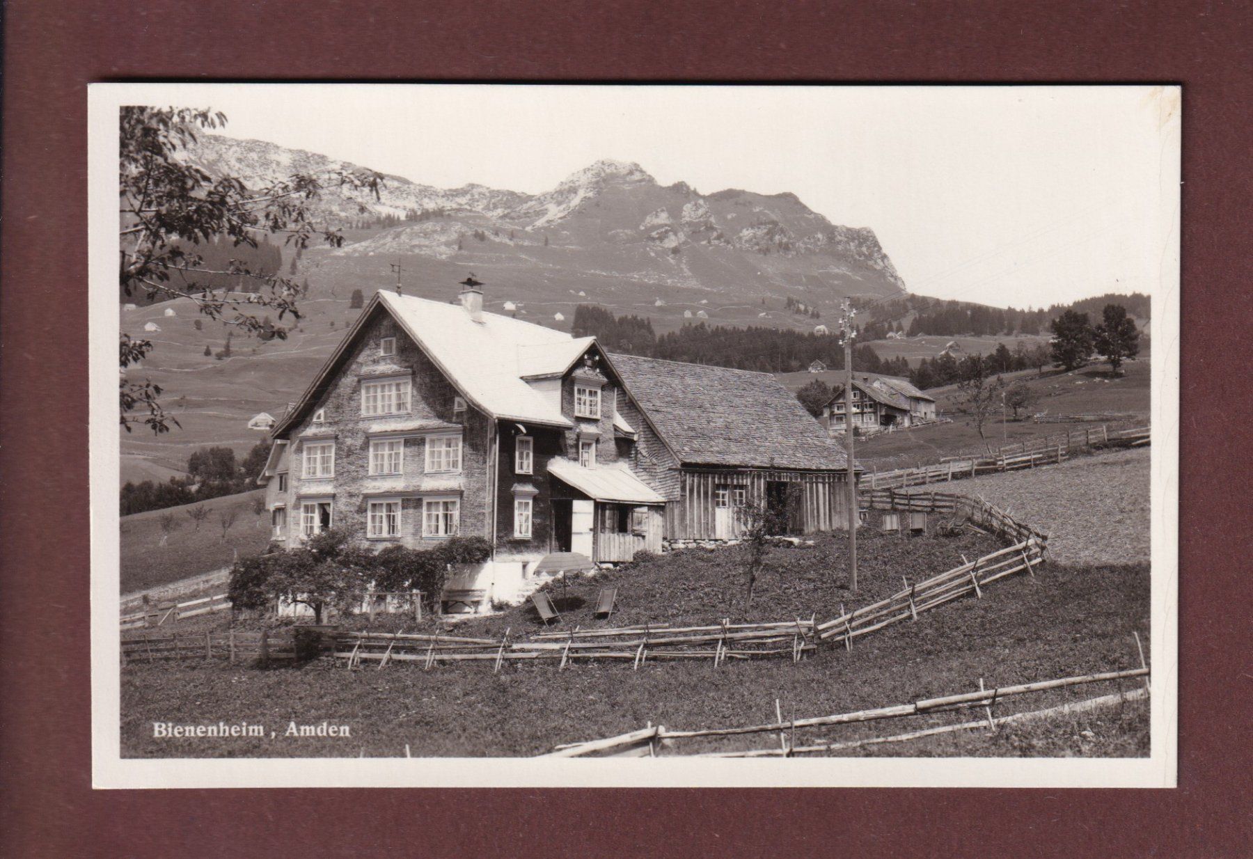 Cartes postales: AMDEN - Bienenheim – D'occasion à Pully par nicecards-shop