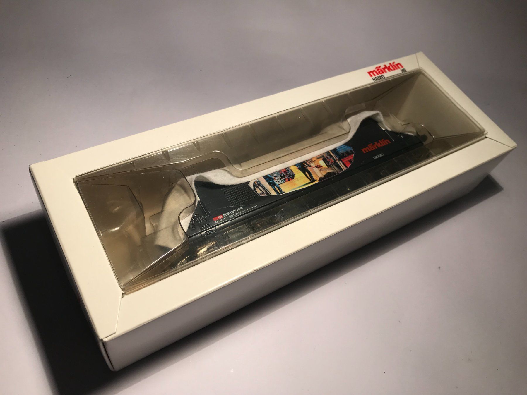 Märklin Modellini di ferrovie: Märklin E-Lok RE460 SBB Heizer Lok 3451 – Usato da Buchrain venduto da Modellbahn11 7
