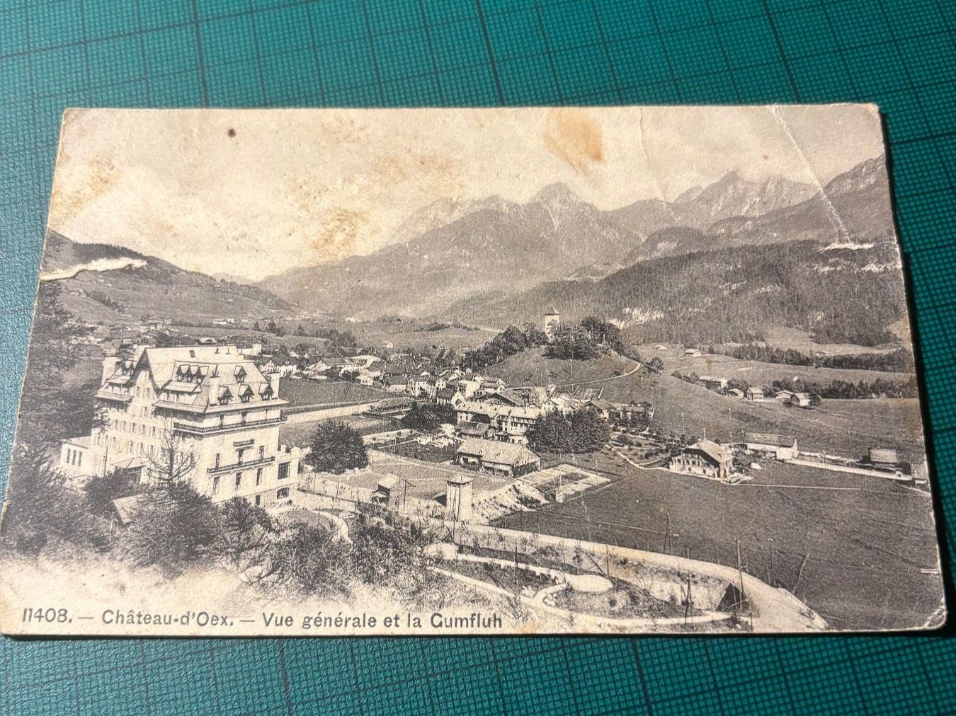 Ansichtskarten: AK Château-d'Oex. – Gebraucht aus Utzenstorf von Rose0303 1