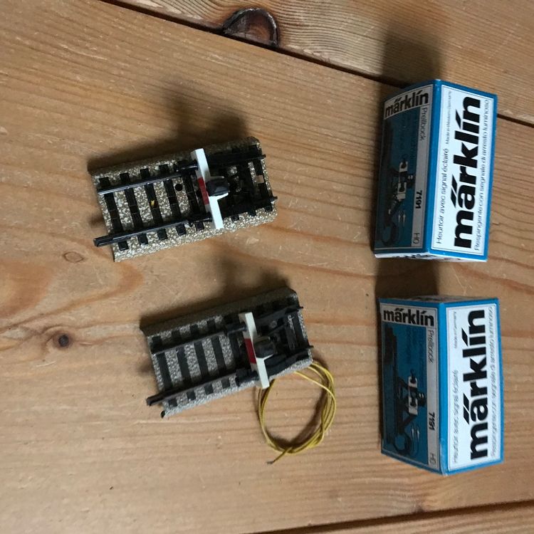 märklin 2 x 7191, prellböcke mit licht (Gebraucht) in Liestal für CHF 9 ...
