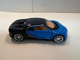 Bugatti Chiron blau Welly NEX RZ 1-32  118