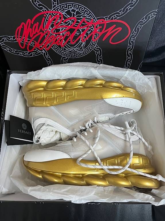 Scarpe da uomo: Versace Chain réaction  – Nuovo e nell'imballaggio originale da Genève venduto da cor_c92y