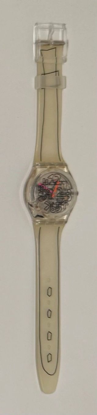 Swatch Orologi: SWATCH Special 1993 "Scribble" Ref. GZ124. new + 1x new batt – Nuovo (secondo la descrizione) da Minusio venduto da graziano11 4