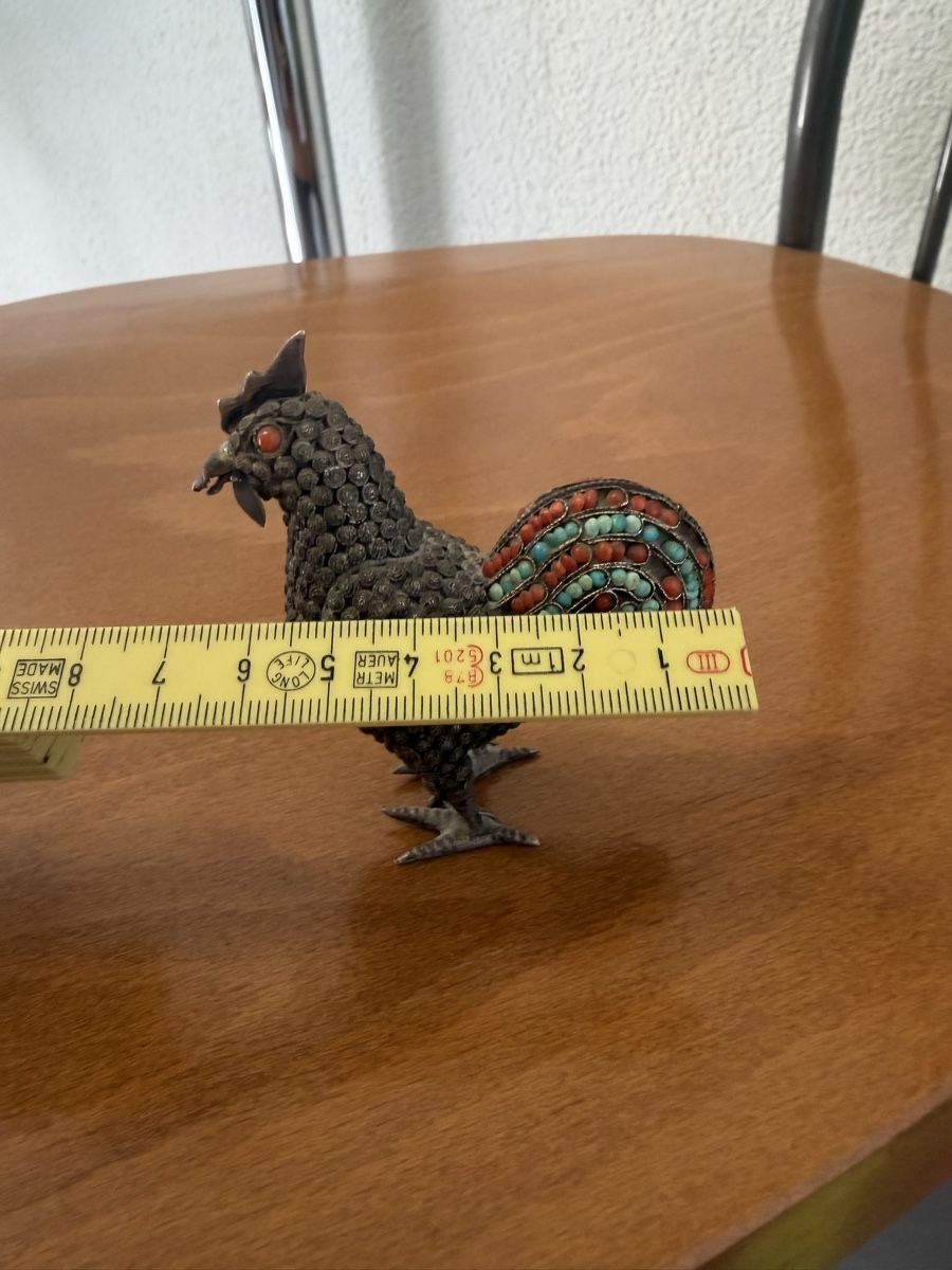 Sculture & Statue: filigranes Huhn – Usato da Baden venduto da noli.r 7