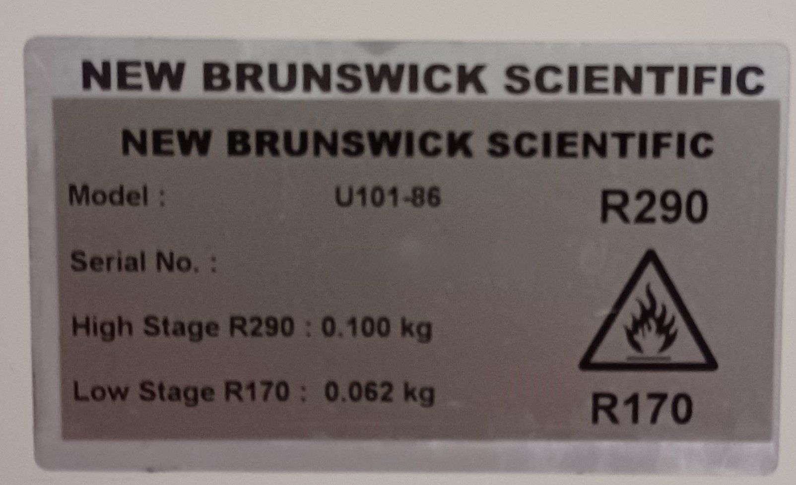 Accessori da laboratorio: New Brunswick U101-86 -80°C freezer – Usato da Niederdorf venduto da LeptonAG_Labor 5
