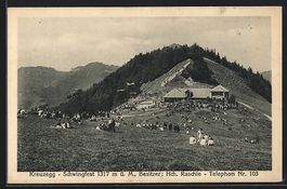 Kreuzegg, Gasthof Schwingfest, Bes. Hch.