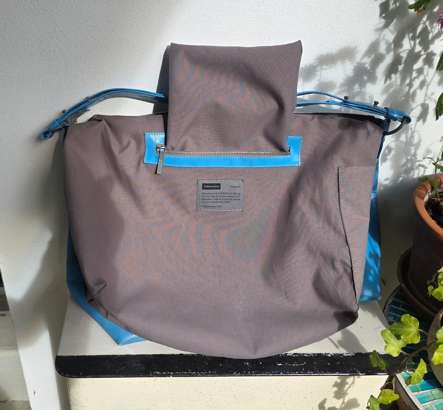 Freitag Borse da donna: Freitag Tasche R121 Ahlgren, hellblau – Usato da Bern venduto da Lepidoptera11 5