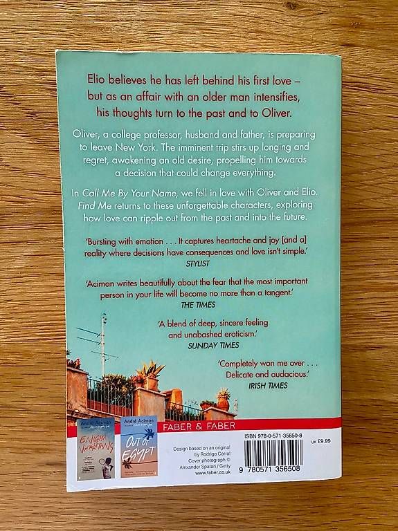 Libri: Find Me by André Aciman – Usato da Zollikon venduto da yar_2d52 1