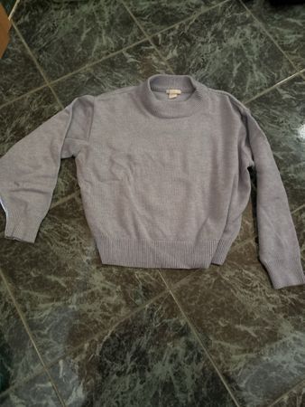 Pull en d’hiver bleu clair H&M taille S 36