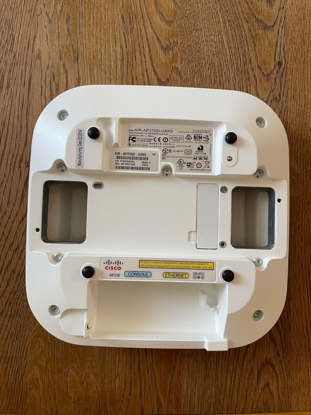 Cisco Modems & Router: Cisco AIR-AP3702I-UXK9 Access Point – Gebraucht aus Bülach von tiagodcc 1