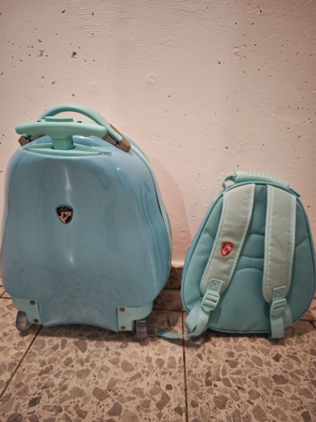 Reisekoffer: Heys Kinderkoffer-Set Eule Koffer und Rucksack – Gebraucht aus St. Gallen von chuchuni 1