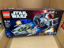 Lego, Vader's TIE Advanced vs. A-Wing Starfighter (75150)