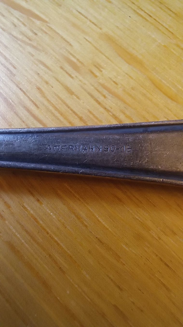 Forchette: Alte Gabel versilbert, Vintage mit J.M. Gravur – Usato da Oberneunforn venduto da Bumbam 3