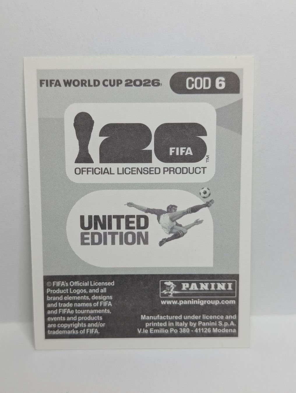 Panini Carte collezionabili: Panini WM 2026 - COD 6 - Chancel MBEMBA CONGO – Nuovo (secondo la descrizione) da Founex venduto da amel89 1