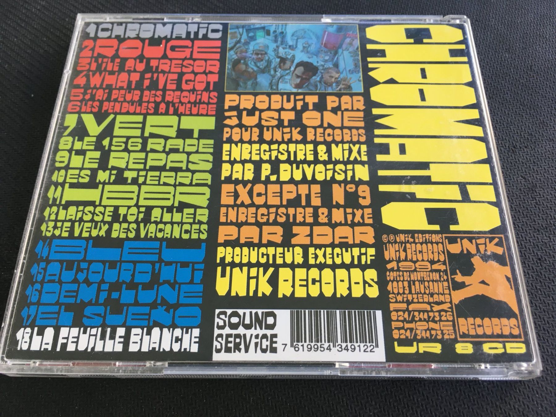 CD: Sensunik - Chronomatic -CD- – Usato da St.Gallen venduto da MedienJoe 2