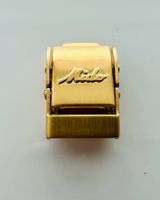 Dès Fr 1.- ! MIDO - FERMOIR BRACELET MONTRE 9 mm DORÉ - NEUF
