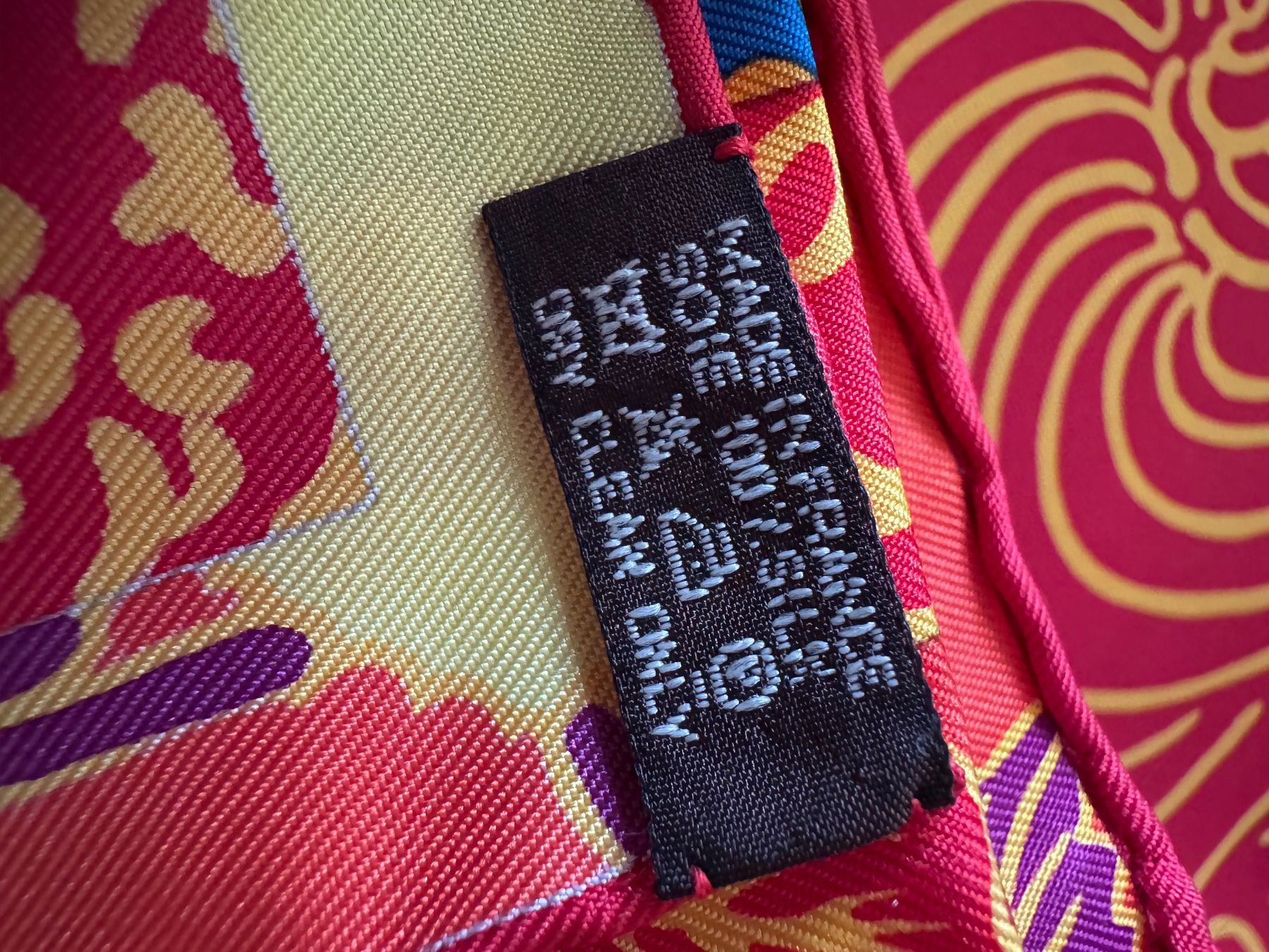 Hermès Foulard & Sciarpe: Scarf Hermes Ex Libris En Kimonos – Usato da Basel venduto da FlorinBasel 6