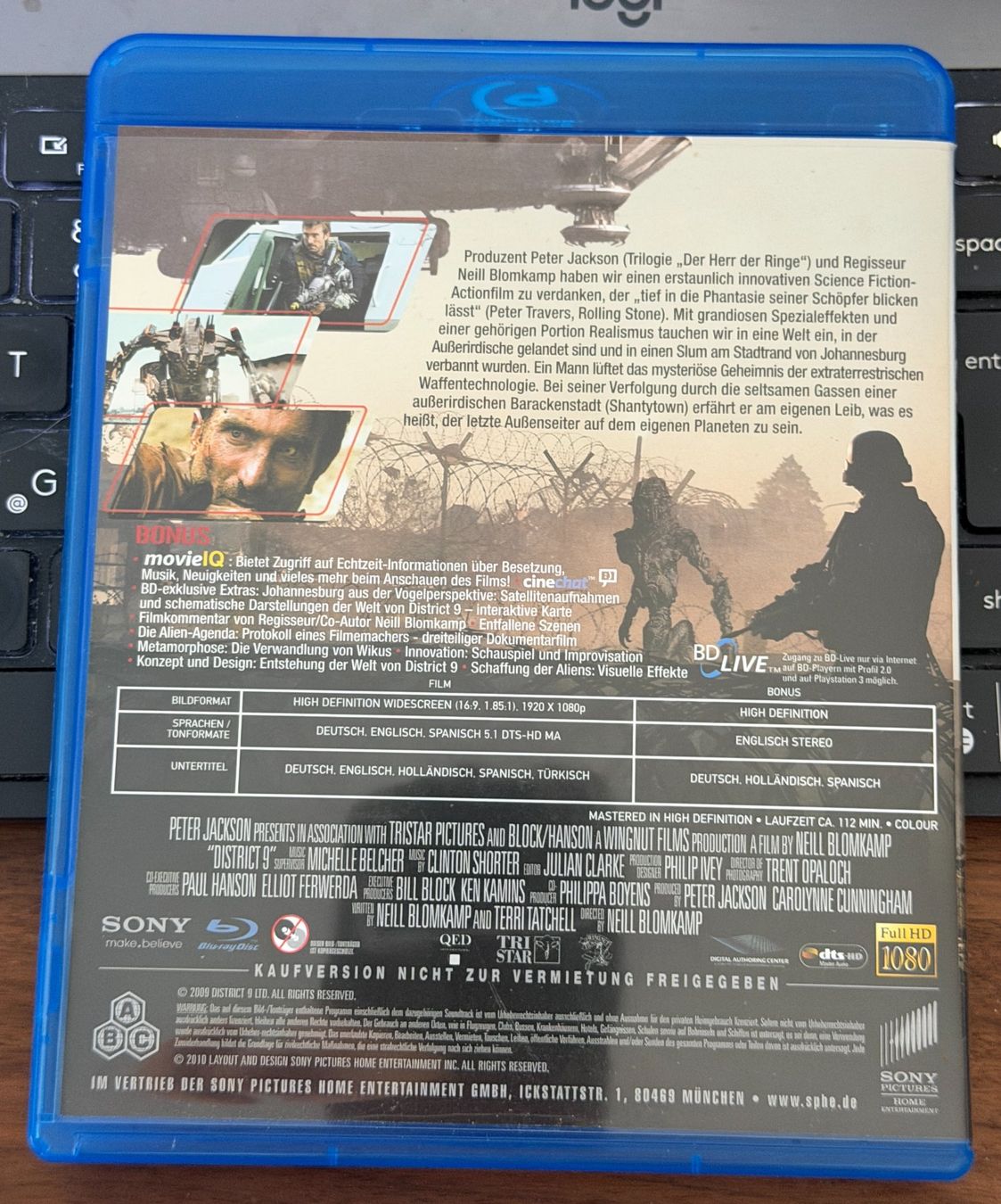 Tutti i DVDs: District 9 (2009) - Blu-ray – Usato da Semsales venduto da __Florian__ 2