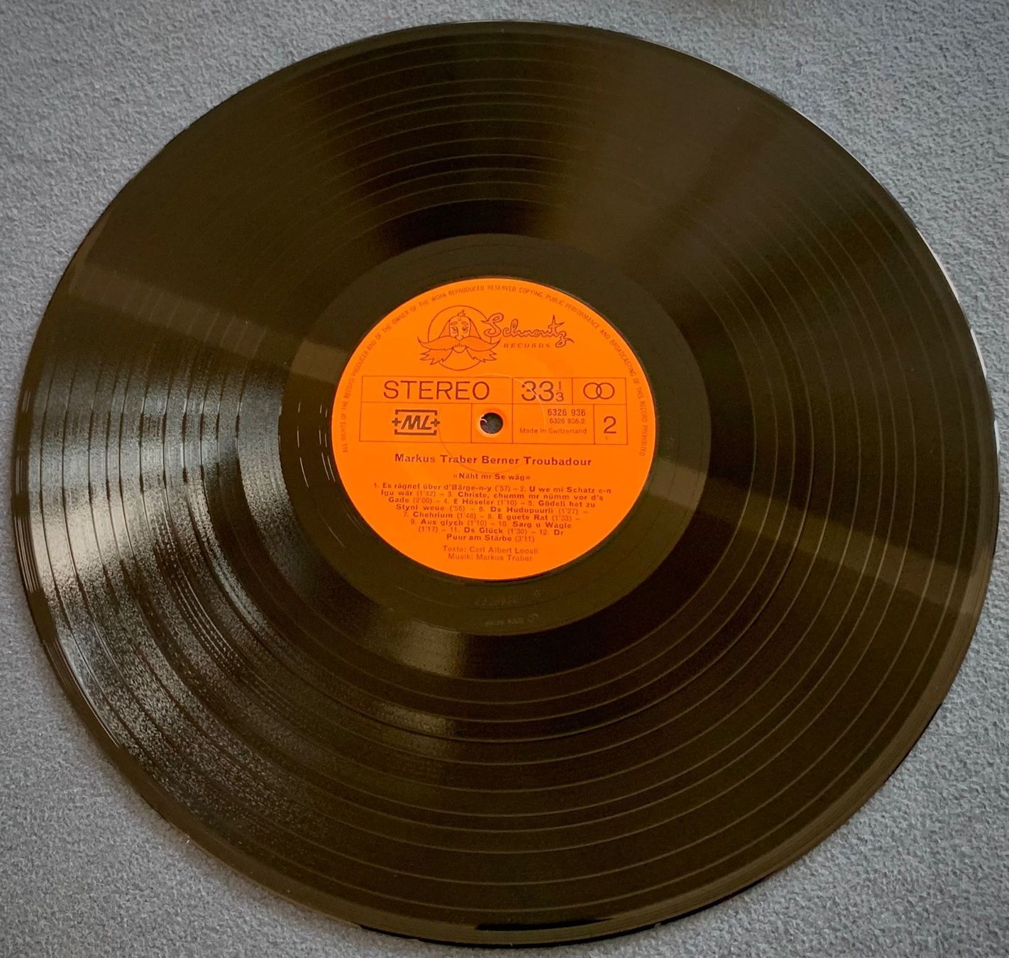 Schallplatten: Markus Traber "Näht mr se wäg" – Gebraucht aus Spiez von martin-7973 3