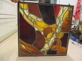 Kunst-Wappenscheibe Glas-Kunst W. EBERLI 1984